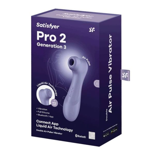 SATISFYER - PRO 2 GENERACIÓN 3 LILAS BLUETOOTH ET APPLICATION - – Image 7