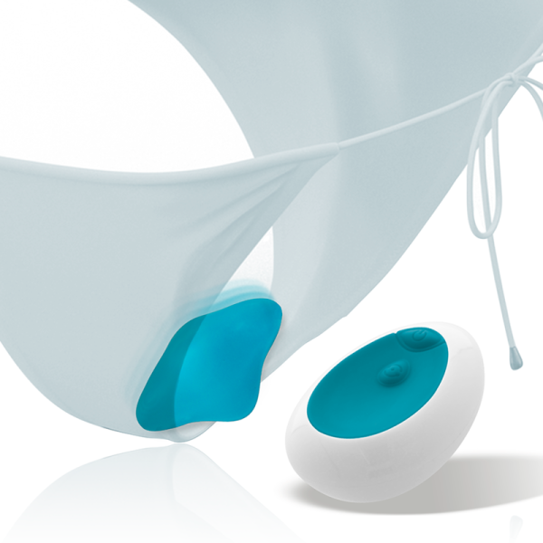 INTENSE - SAMANTHA PANTIE TÉLÉCOMMANDE BLEU - – Image 7
