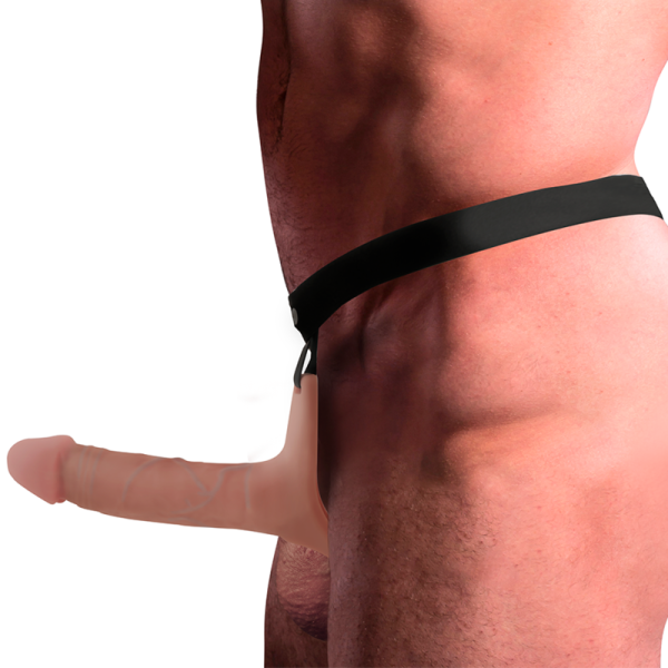 INTENSE - HARNAIS CREUX AVEC GODE EN SILICONE 16 X 3,5 CM - – Image 4