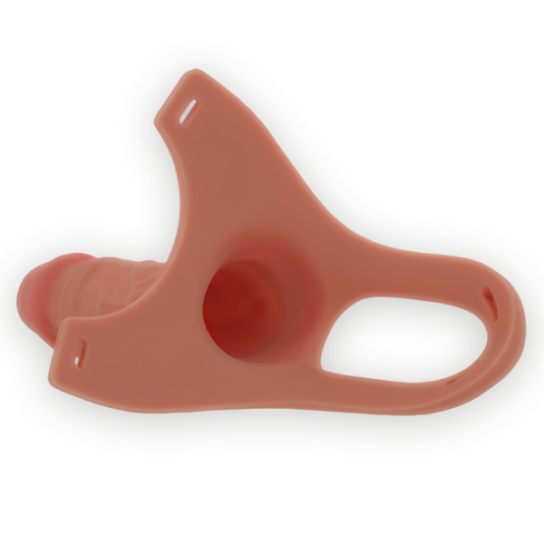 INTENSE - HARNAIS CREUX AVEC GODE EN SILICONE 16 X 3,5 CM - – Image 6