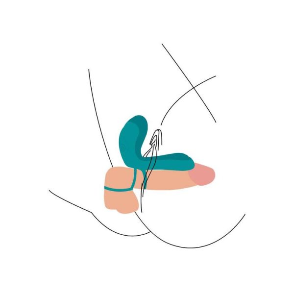 XOCOON - ANNEAU VIBRATEUR COUPLES VERT - – Image 5