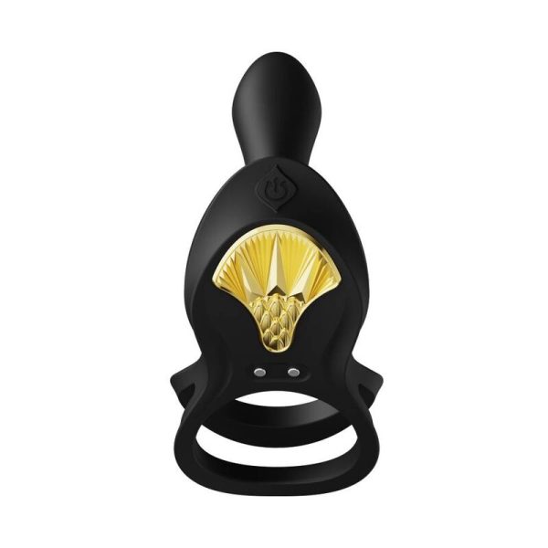 ZALO - BAGUE VIBRANTE COUPLES BAYEK NOIR - – Image 3