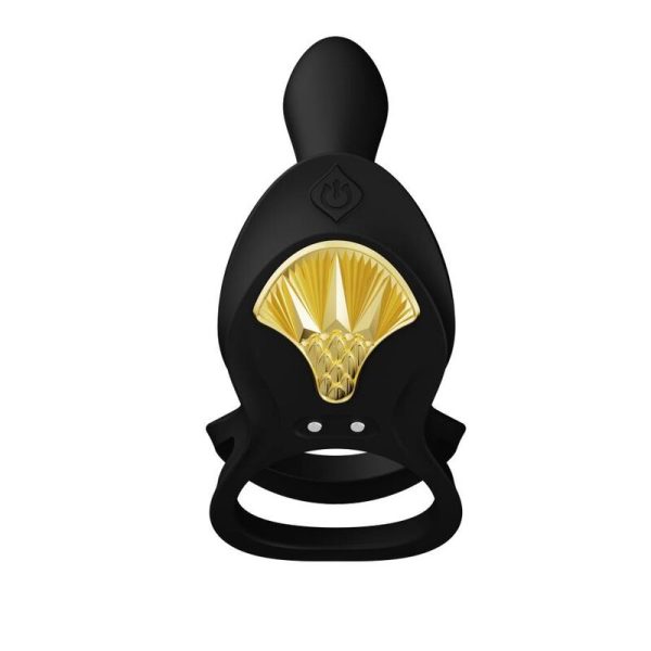 ZALO - BAGUE VIBRANTE COUPLES BAYEK NOIR - – Image 4