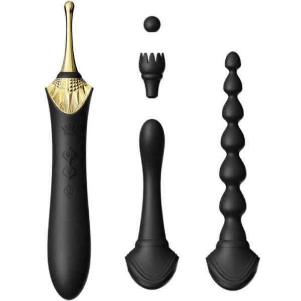 ZALO - BESS 2 CLITORAL MASSAGER BLACK -
