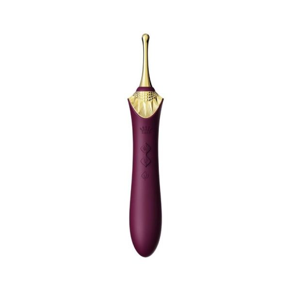 ZALO - BESS 2 CLITORAL MASSAGER PURPLE - – Image 2