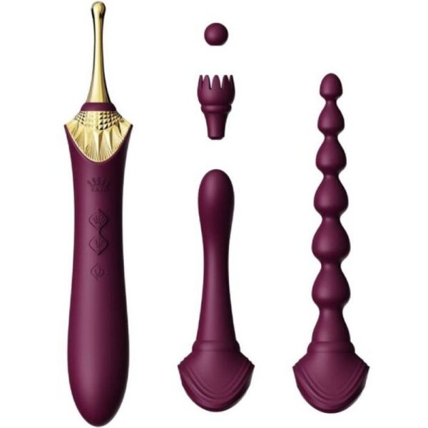 ZALO - BESS 2 CLITORAL MASSAGER PURPLE -
