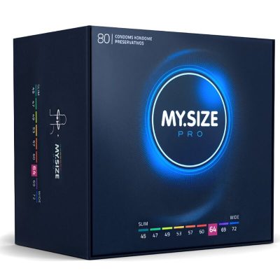 MY SIZE - PRO PRÉSERVATIFS 64 MM 80 UNITÉS -