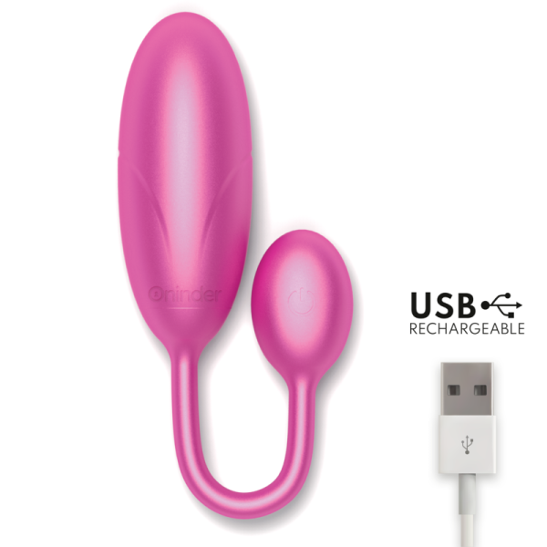 ONINDER - ŒUF VIBRANT DENVER ROSE 7 X 2,7 CM APPLICATION GRATUITE - – Image 6