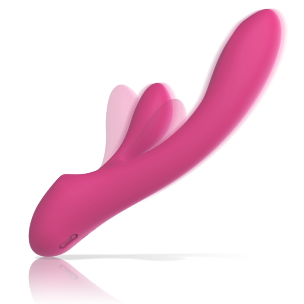 INTENSE - VIBRATEUR LUIGI RABBIT SILICONE LIQUIDE ROSE - – Image 3