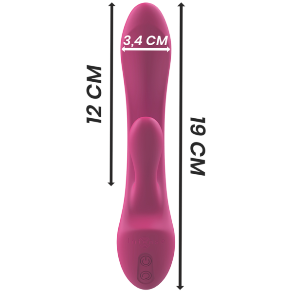 INTENSE - VIBRATEUR LUIGI RABBIT SILICONE LIQUIDE ROSE - – Image 7