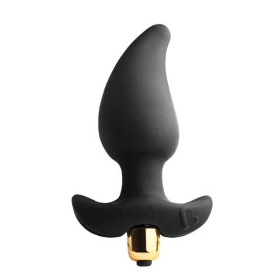 ROCKS-OFF - STIMULATEUR BUTT QUIVER P-POINT 7 VITESSES NOIR -