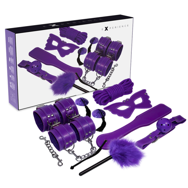 EXPERIENCE - KIT FÉTICHE BDSM SÉRIE VIOLET -