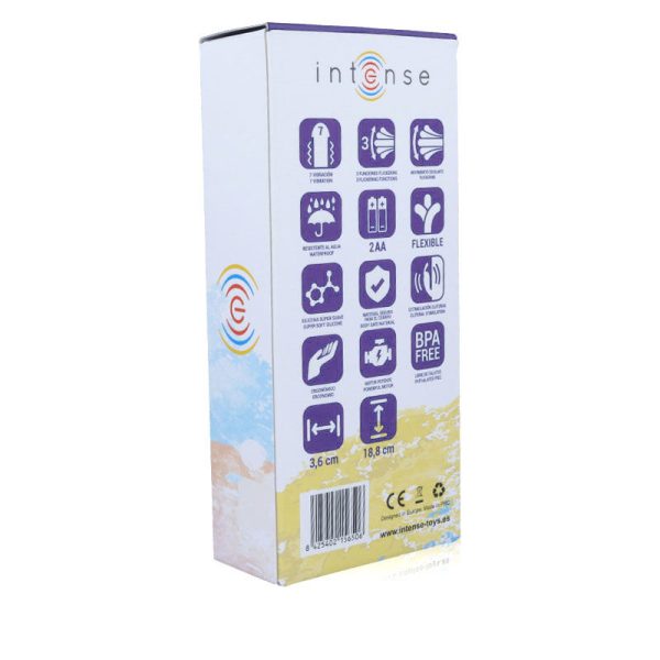 INTENSE - VIBRATEUR OSCILLANT SUSY SILICON RABBIT LILAS - – Image 7
