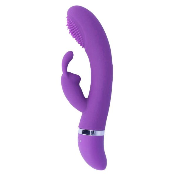 INTENSE - VIBRATEUR OSCILLANT SUSY SILICON RABBIT LILAS - – Image 4