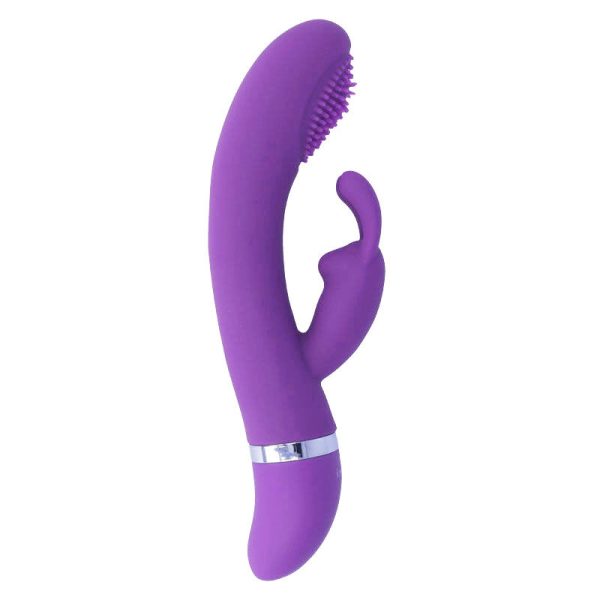 INTENSE - VIBRATEUR OSCILLANT SUSY SILICON RABBIT LILAS - – Image 5