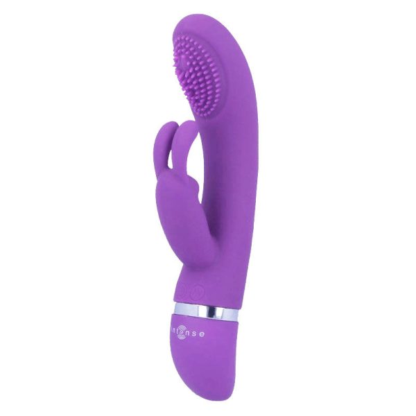 INTENSE - VIBRATEUR OSCILLANT SUSY SILICON RABBIT LILAS - – Image 3
