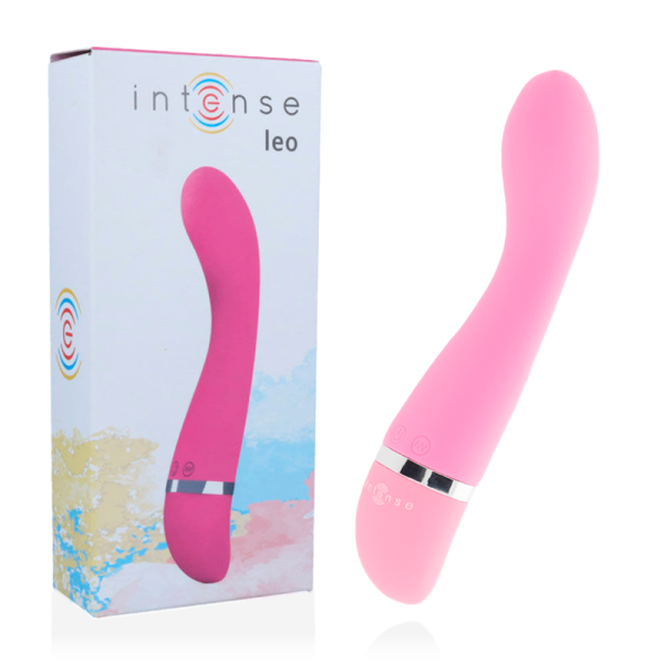 INTENSE - VIBRATEUR LEO SILICONE ROSE LUXE -