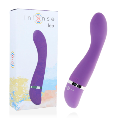 INTENSE - VIBRATEUR LEO LILAS SILICONE LUXE -