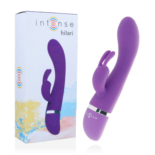 INTENSE - VIBRATEUR HILARI LILAS SILICONE LUXE -