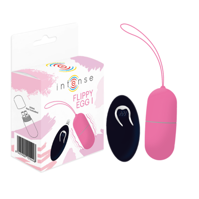 INTENSE - OEUF VIBRANT FLIPPY I AVEC TÉLÉCOMMANDE ROSE -