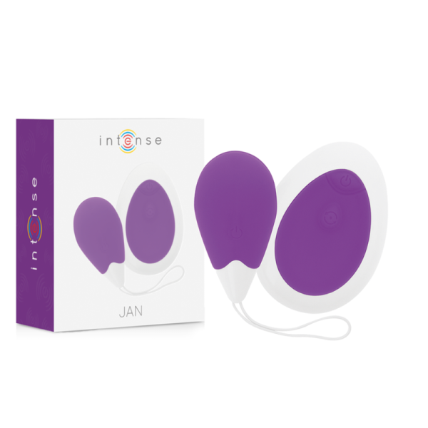 INTENSE - OEUF VIBRANT TÉLÉCOMMANDE JAN LILAS -