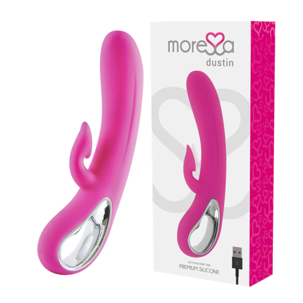MORESSA - DUSTIN RECHARGEABLE EN SILICONE PREMIUM -