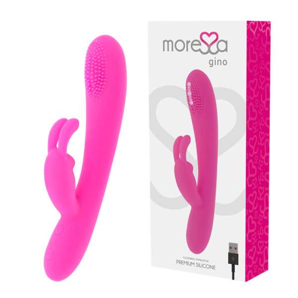 MORESSA - GINO RECHARGEABLE EN SILICONE PREMIUM -