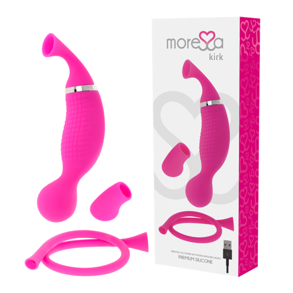 MORESSA - KIRK RECHARGEABLE EN SILICONE PREMIUM -