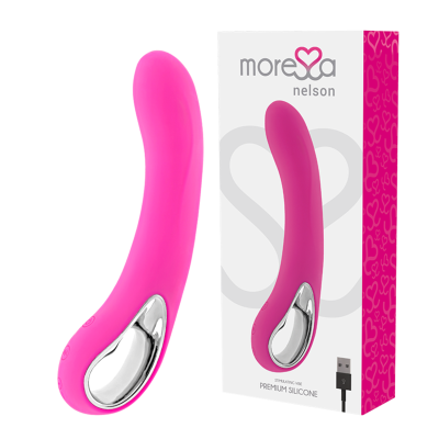 MORESSA - NELSON RECHARGEABLE EN SILICONE PREMIUM -