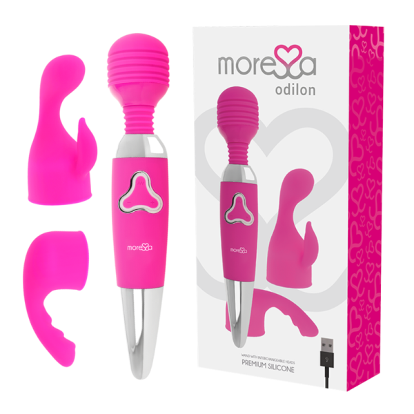 MORESSA - ODILON RECHARGEABLE EN SILICONE PREMIUM -