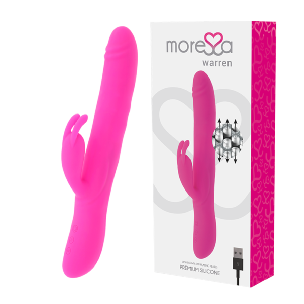 MORESSA - SILICONE RECHARGEABLE DE QUALITÉ SUPÉRIEURE WARREN -