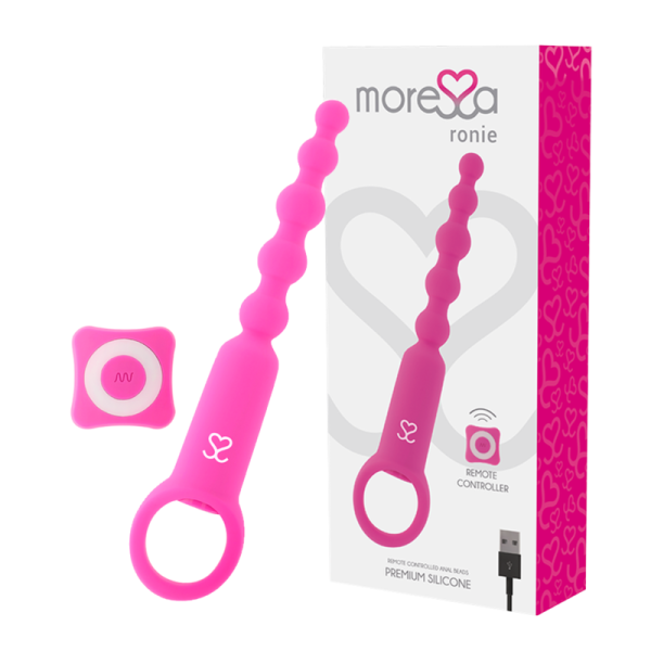 MORESSA - RONIE TÉLÉCOMMANDE PLAISIR ANAL ROSE -