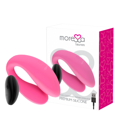 MORESSA - STIMULATEUR  TÉLÉCOMMANDE LAUREN POUR COUPLES -