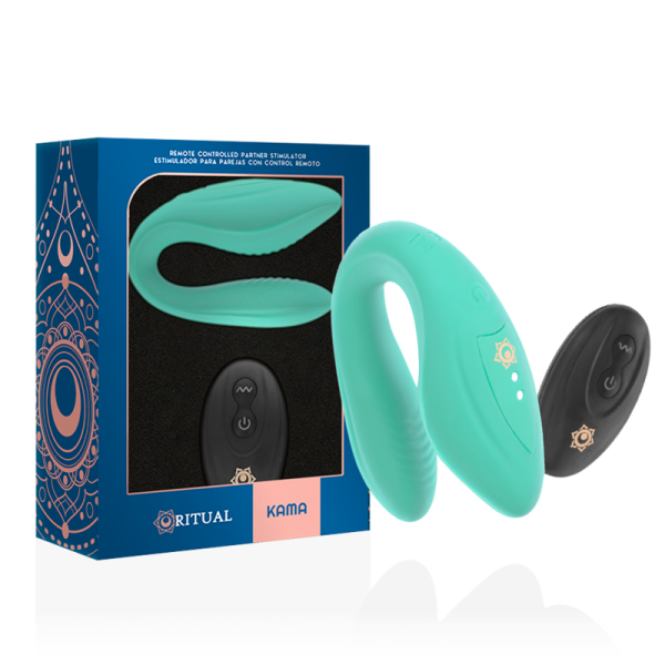 RITHUAL - TÉLÉCOMMANDE KAMA POUR COUPLES AQUA - – Image 2