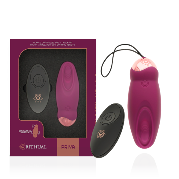 RITHUAL - PRIYA EGG TÉLÉCOMMANDE G-SPOT + VIBRATION -
