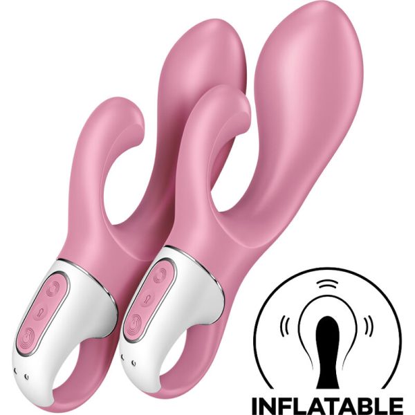 SATISFYER - POMPE  AIR BUNNY 2 ROSE -