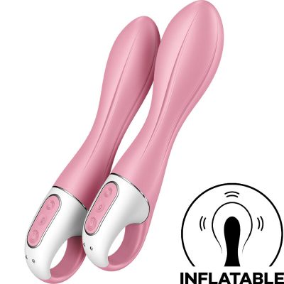 SATISFYER - VIBRATEUR POMPE A AIR 2 ROSE -