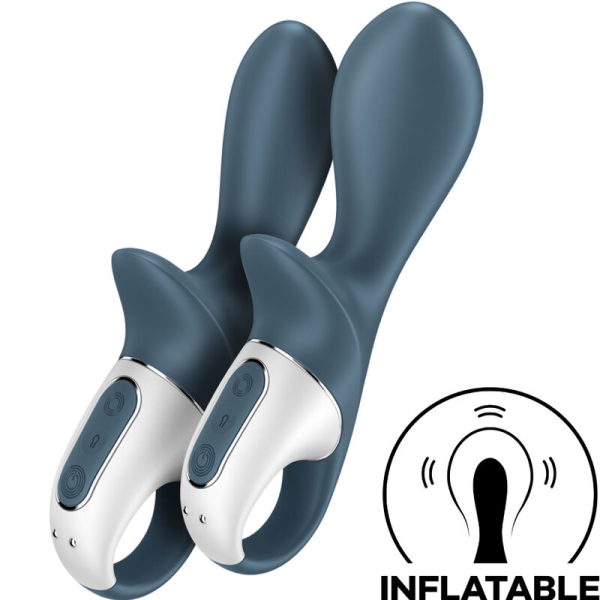 SATISFYER - POMPE  AIR BOOTY 2 GRIS FONCÉ -