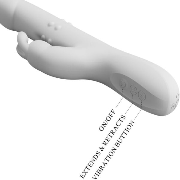 PRETTY LOVE - VIBRATEUR REESE AVEC ROTATION ARGENTÉE - – Image 6