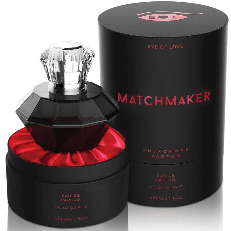 EYE OF LOVE - MATCHMAKER BLACK DIAMOND PARFUM AUX PHÉROMONES LATTIRER 30 ML - – Image 2