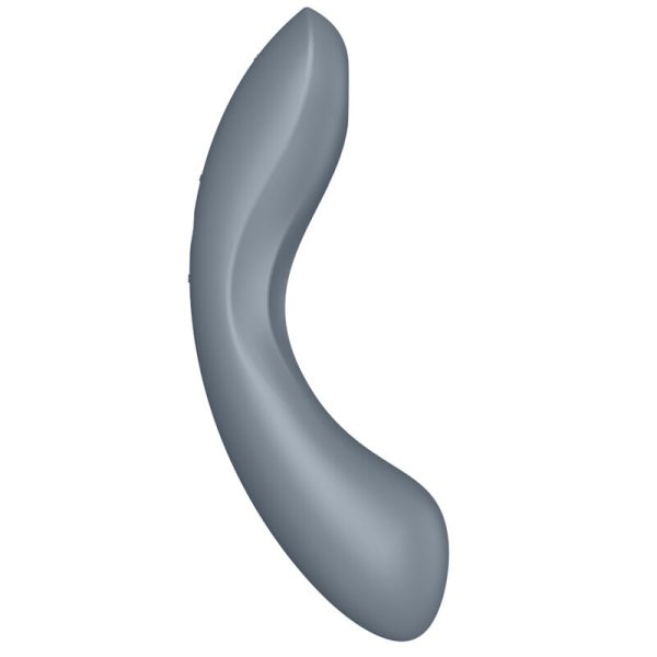 SATISFYER - CURVE TRINITY 1 AIR PULSE VIBRATION GRIS - – Image 7