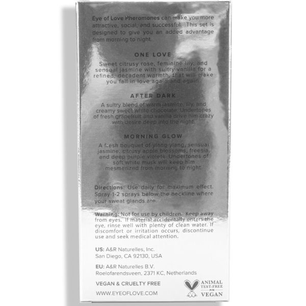 EYE OF LOVE - PARFUM EOL PHR 10 ML SET/3 - MORNING GLOW, ONE LOVE, AFTER DARK - – Image 3