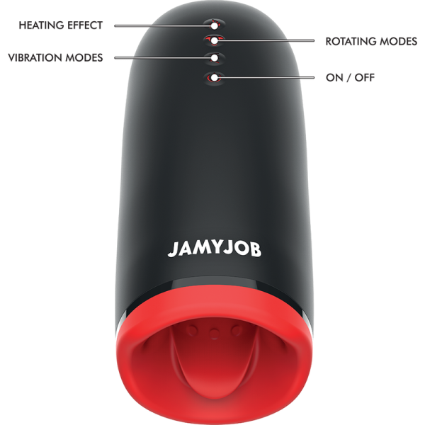 JAMYJOB - MASTURBATEUR CHAUFFANT ET ROTATION SPIN-X - – Image 6