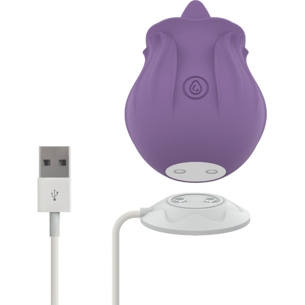 INTENSE - VIOLET CL TORIS STIMULATEUR 10 VIBRATIONS LILAS - – Image 4