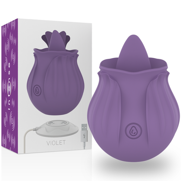 INTENSE - VIOLET CL TORIS STIMULATEUR 10 VIBRATIONS LILAS - – Image 3