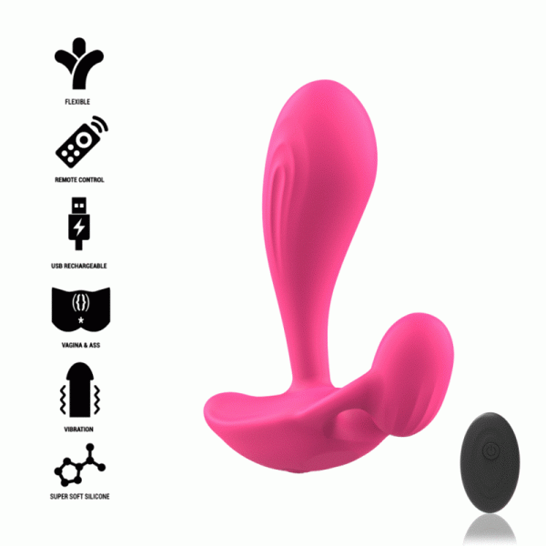INTENSE - TÉLÉCOMMANDE ANAL SHELLY PLUG ROSE -