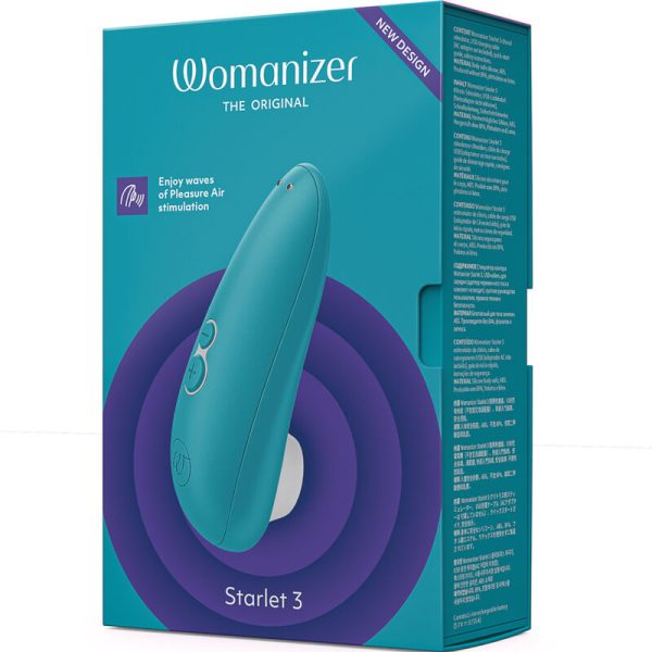WOMANIZER - STIMULATEUR CLITORAL STARLET 3 TURQUOISE - – Image 5