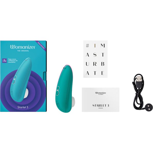 WOMANIZER - STIMULATEUR CLITORAL STARLET 3 TURQUOISE - – Image 7