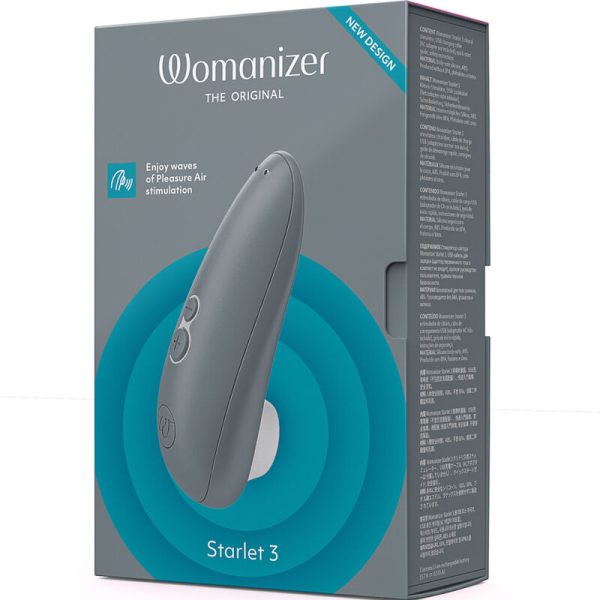 WOMANIZER - STIMULATEUR CLITORAL STARLET 3 GRIS - – Image 5