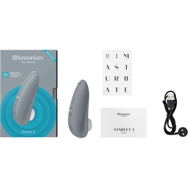 WOMANIZER - STIMULATEUR CLITORAL STARLET 3 GRIS - – Image 7